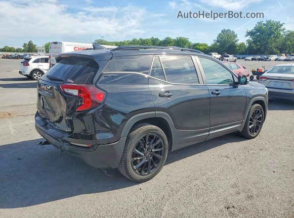 3GKALMEGXRL213941 2024 GMC TERRAIN Black Trasero derecho