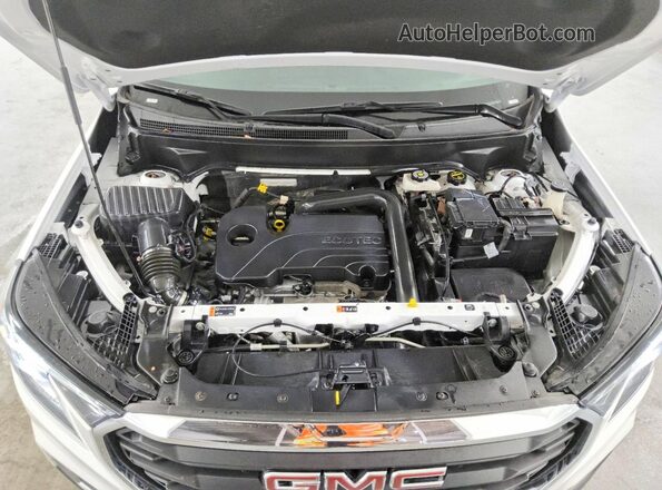 3GKALMEGXRL388044 2024 GMC TERRAIN White Engine compartment view