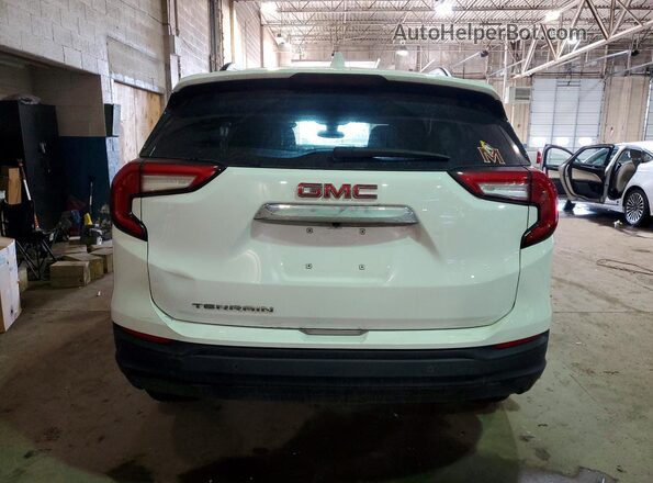 3GKALMEGXRL390781 2024 GMC TERRAIN White Вид ззаду