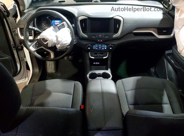 3GKALMEGXRL390781 2024 GMC TERRAIN White Вид панелі приладів