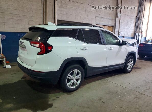 3GKALMEGXRL390781 2024 GMC TERRAIN White Задня права чверть