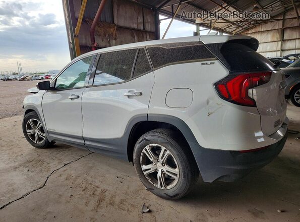 3GKALMEV0JL142185 2018 GMC TERRAIN White Tył lewy