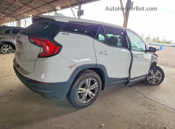 3GKALMEV0JL142185 2018 GMC TERRAIN White Tył prawy