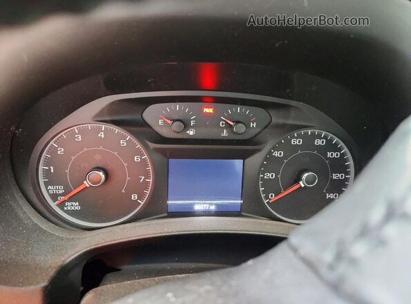 3GKALMEV0JL142185 2018 GMC TERRAIN White Widok zestawu wskaźników