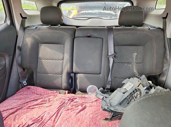 3GKALMEV0JL284777 2018 GMC TERRAIN Black Rear seats view