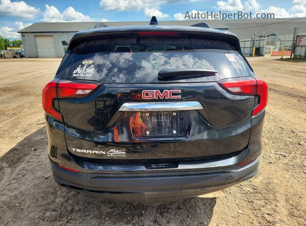 3GKALMEV0JL284777 2018 GMC TERRAIN Black Rear view
