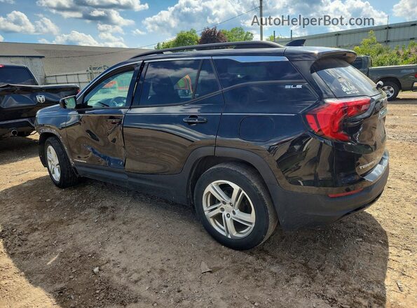3GKALMEV0JL284777 2018 GMC TERRAIN Black Rear left