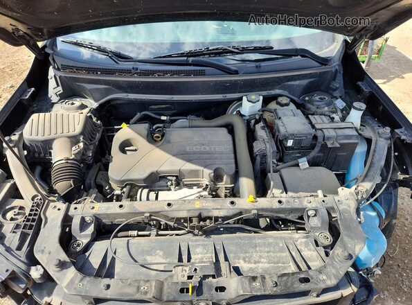 3GKALMEV0JL284777 2018 GMC TERRAIN Black Engine compartment view