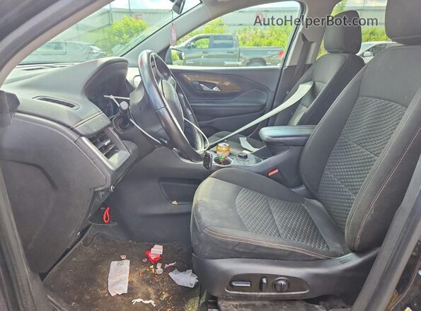 3GKALMEV0JL284777 2018 GMC TERRAIN Black Front interior view