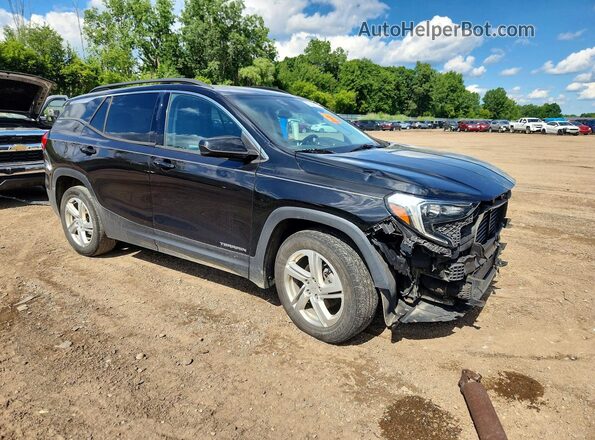 3GKALMEV0JL284777 2018 GMC TERRAIN Black Front right