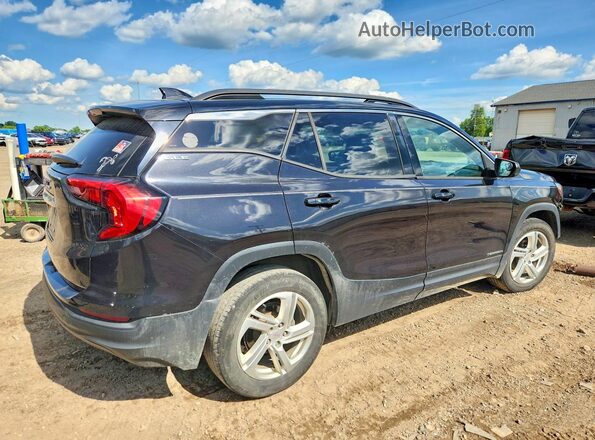 3GKALMEV0JL284777 2018 GMC TERRAIN Black Rear right