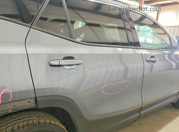 3GKALMEV0JL293706 2018 GMC TERRAIN Gray Widok tylnych siedzeń