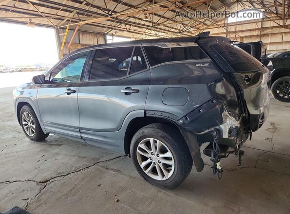 3GKALMEV0JL380859 2018 GMC TERRAIN Charcoal Задня ліва чверть