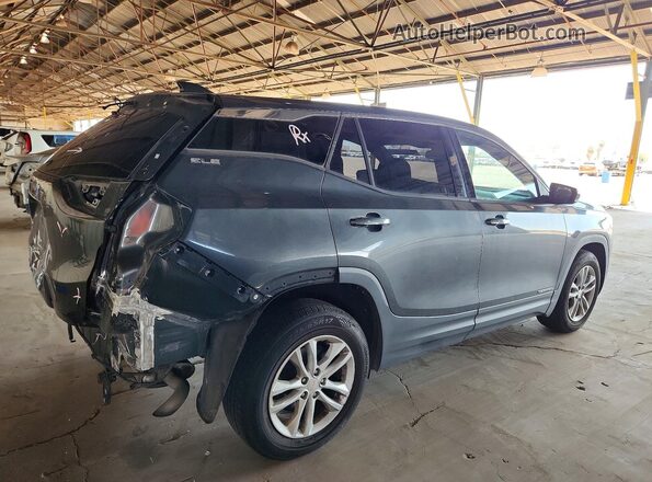 3GKALMEV0JL380859 2018 GMC TERRAIN Charcoal Задня права чверть