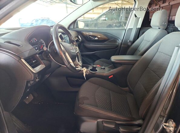 3GKALMEV0JL380859 2018 GMC TERRAIN Charcoal Вид салону спереду