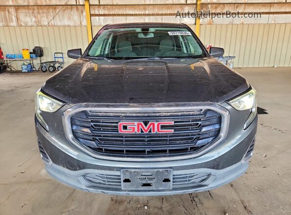 3GKALMEV0JL380859 2018 GMC TERRAIN Charcoal Вид спереду