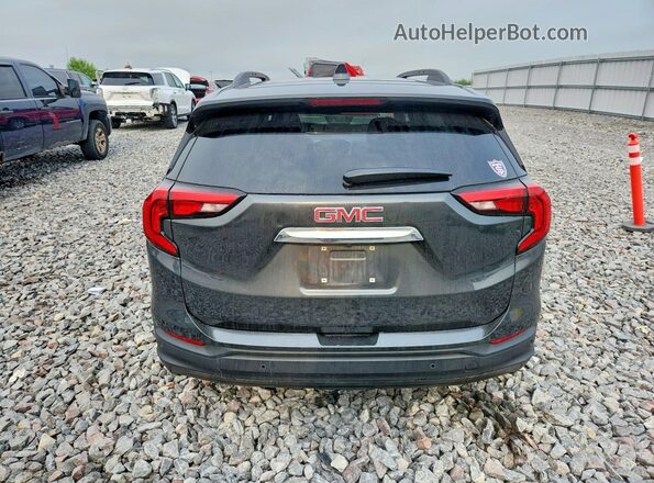 3GKALMEV0KL112217 2019 GMC TERRAIN Gray Вид ззаду