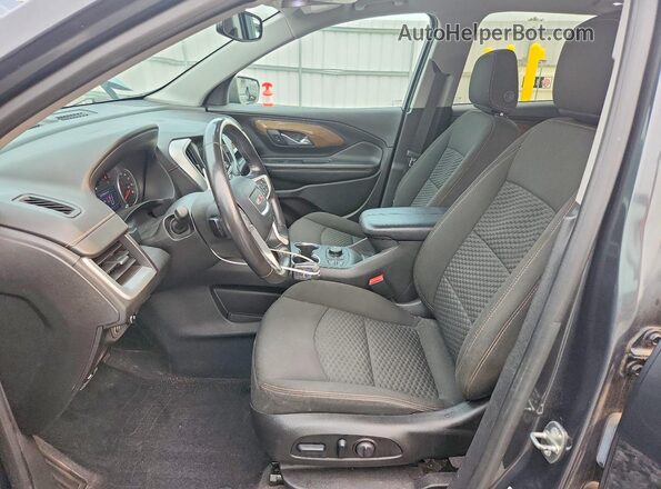 3GKALMEV0KL112217 2019 GMC TERRAIN Gray Вид салону спереду