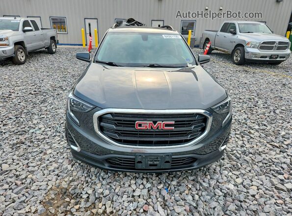 3GKALMEV0KL112217 2019 GMC TERRAIN Gray Вид спереду
