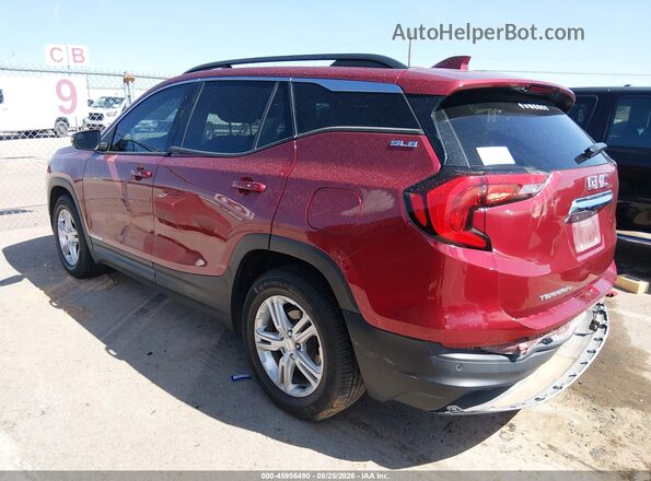 3GKALMEV0KL192974 2019 GMC TERRAIN Red უკანა მარცხენა