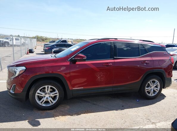 3GKALMEV0KL192974 2019 GMC TERRAIN Red სალონის 360-გრადუსიანი ხედი