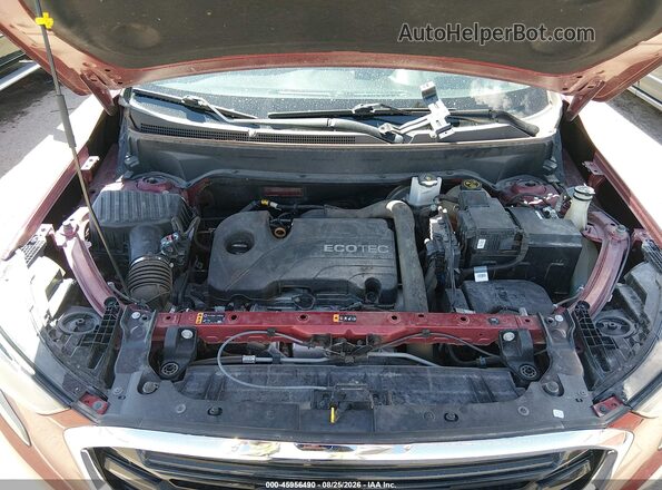 3GKALMEV0KL192974 2019 GMC TERRAIN Red უკანა ხედი