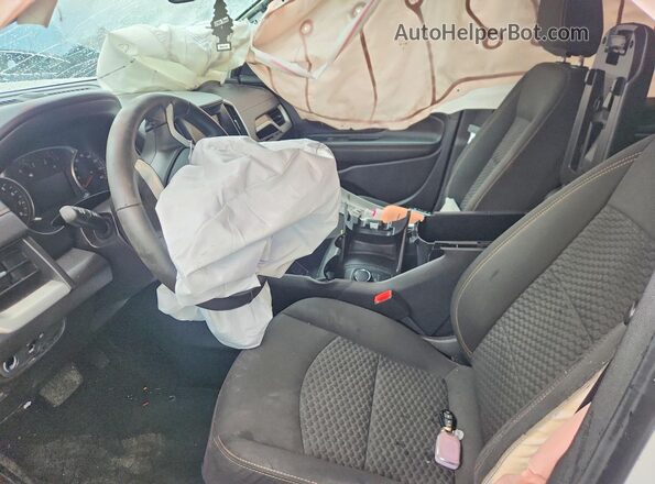 3GKALMEV0KL241302 2019 GMC TERRAIN White Вид салону спереду