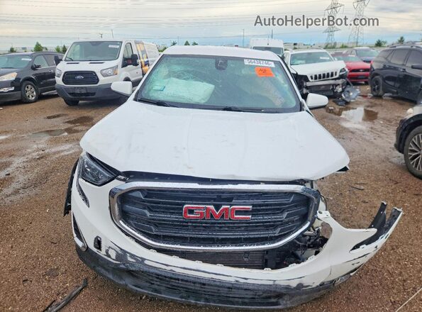3GKALMEV0KL241302 2019 GMC TERRAIN White Вид спереду