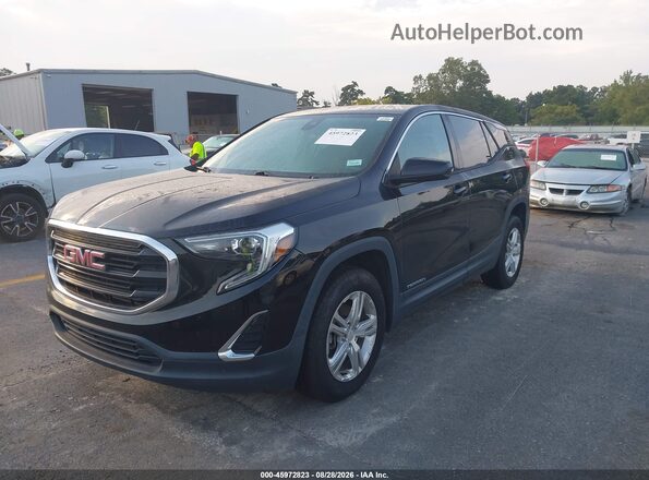 3GKALMEV0LL104748 2020 GMC TERRAIN Black Передня ліва чверть