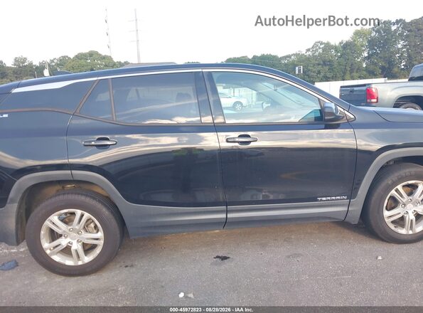 3GKALMEV0LL104748 2020 GMC TERRAIN Black Вид задньої частини салону