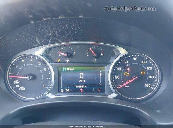 3GKALMEV0LL185878 2020 GMC TERRAIN Белый Вид задних сидений
