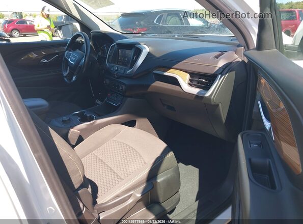 3GKALMEV0LL185878 2020 GMC TERRAIN Белый Вид салона спереди