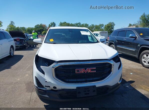 3GKALMEV0LL185878 2020 GMC TERRAIN Белый Вид задней части салона