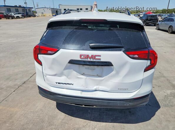 3GKALMEV0LL344883 2020 GMC TERRAIN White უკანა ხედი