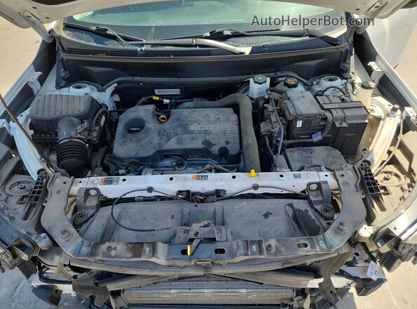 3GKALMEV0LL344883 2020 GMC TERRAIN White ძრავის განყოფილების ხედი