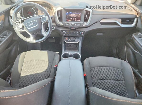 3GKALMEV0LL344883 2020 GMC TERRAIN White წინა პანელის ხედი