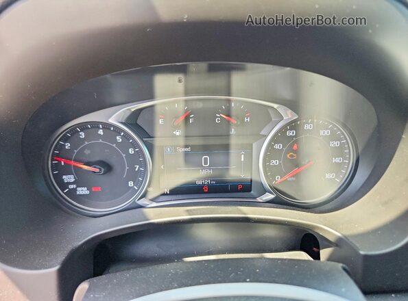 3GKALMEV0LL344883 2020 GMC TERRAIN White ხელსაწყოთა პანელის ხედი