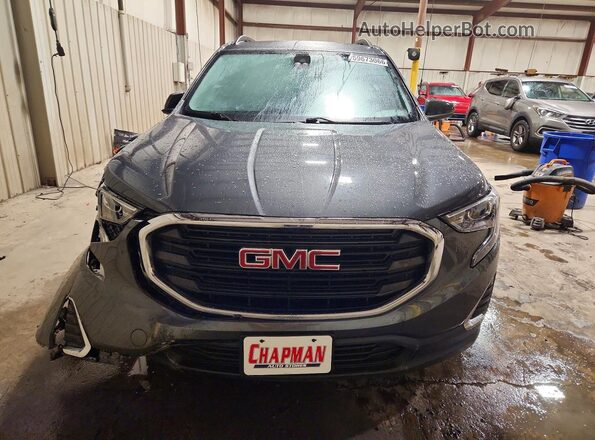 3GKALMEV0ML339734 2021 GMC TERRAIN Gray Դիմացի տեսք