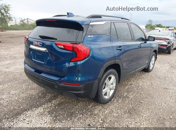 3GKALMEV0ML367274 2021 GMC TERRAIN Blue Rear right