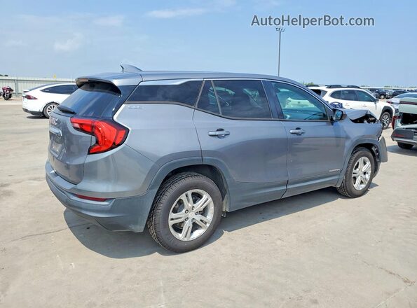 3GKALMEV1JL252890 2018 GMC TERRAIN Gray უკანა მარჯვენა