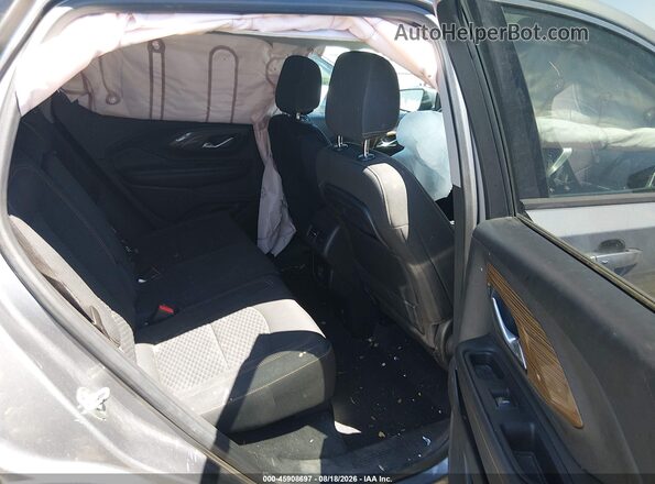 3GKALMEV1JL364119 2018 GMC TERRAIN Gray Vista de la etiqueta del VIN