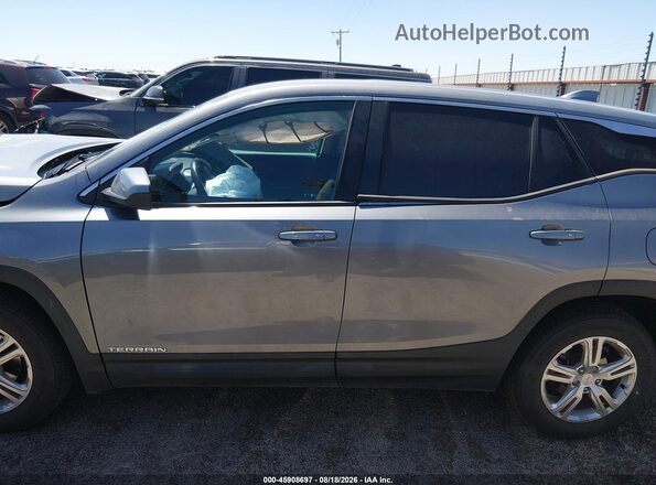 3GKALMEV1JL364119 2018 GMC TERRAIN Gray 