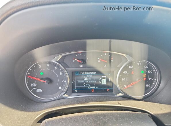 3GKALMEV1JL403016 2018 GMC TERRAIN Silver Vista del cuadro de instrumentos