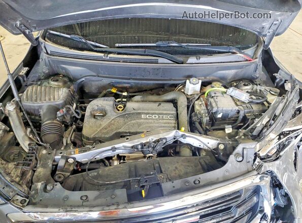 3GKALMEV1JL403016 2018 GMC TERRAIN Silver Vista del compartimento del motor