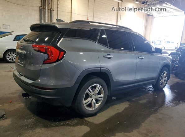 3GKALMEV1JL403016 2018 GMC TERRAIN Silver Trasero derecho