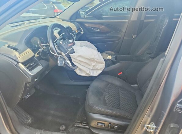 3GKALMEV1JL403016 2018 GMC TERRAIN Silver Vista interior delantera