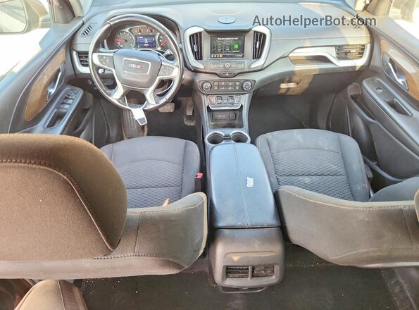 3GKALMEV1KL107382 2019 GMC TERRAIN Brown Vista del salpicadero