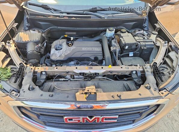 3GKALMEV1KL107382 2019 GMC TERRAIN Brown Vista interior trasera