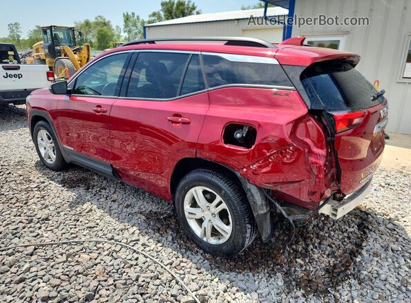 3GKALMEV1KL135618 2019 GMC TERRAIN Красный Задняя левая четверть