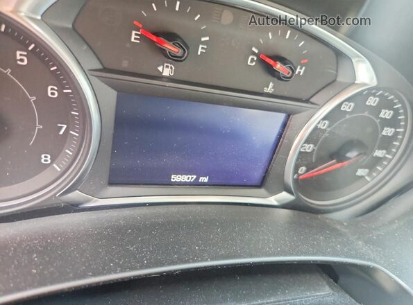 3GKALMEV1KL135618 2019 GMC TERRAIN Красный Вид щитка приборов
